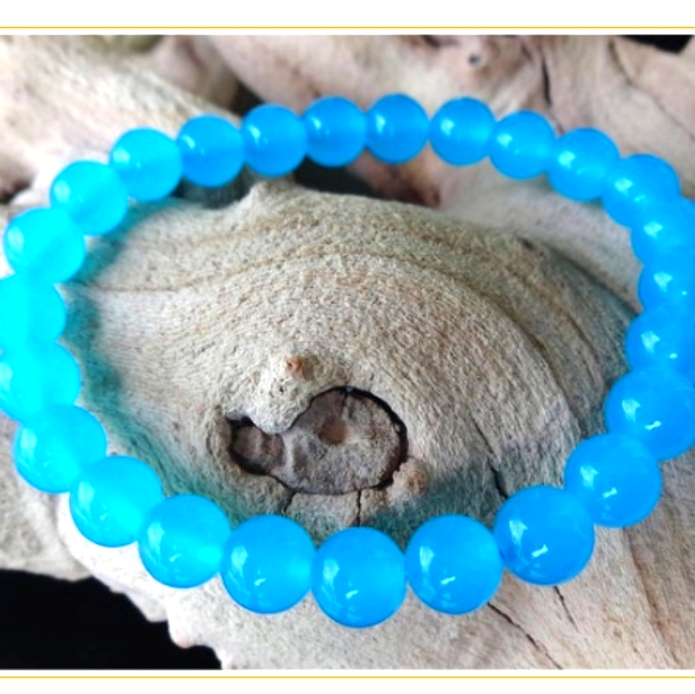 South African Blue Topaz Unisex Bracelet